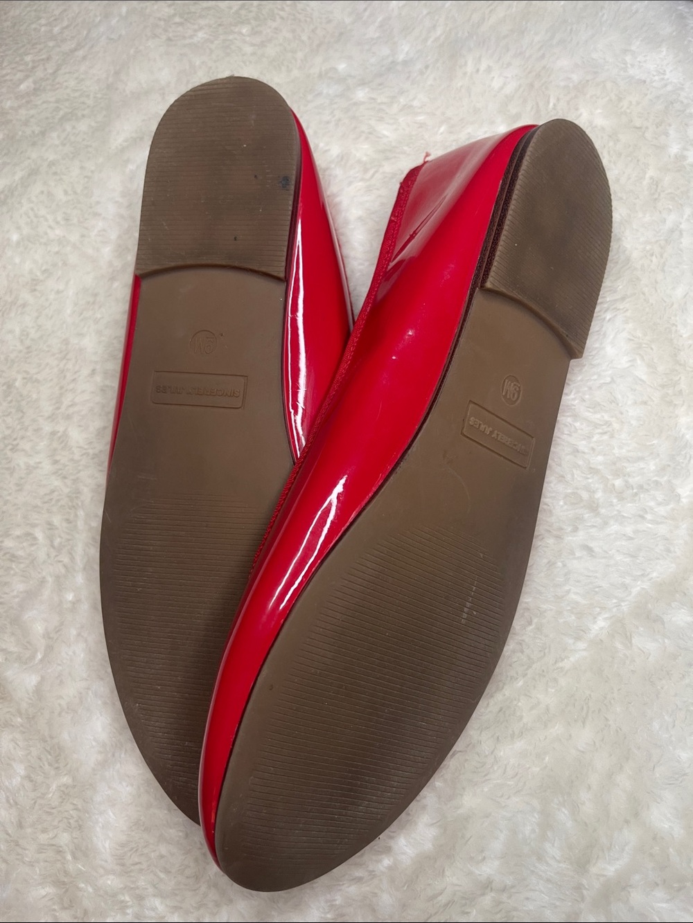 Red Ballet Flats by Sincerely Jules - Picture 3 of 6